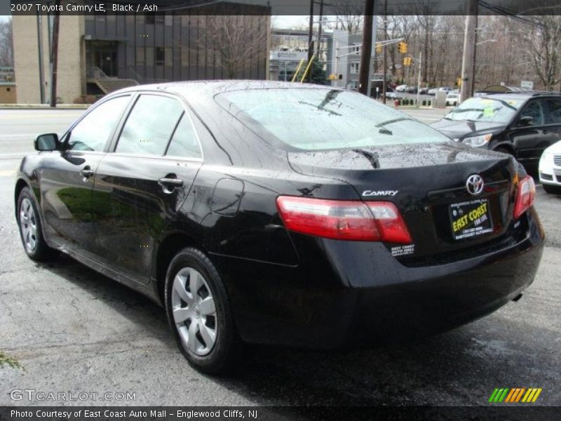 Black / Ash 2007 Toyota Camry LE