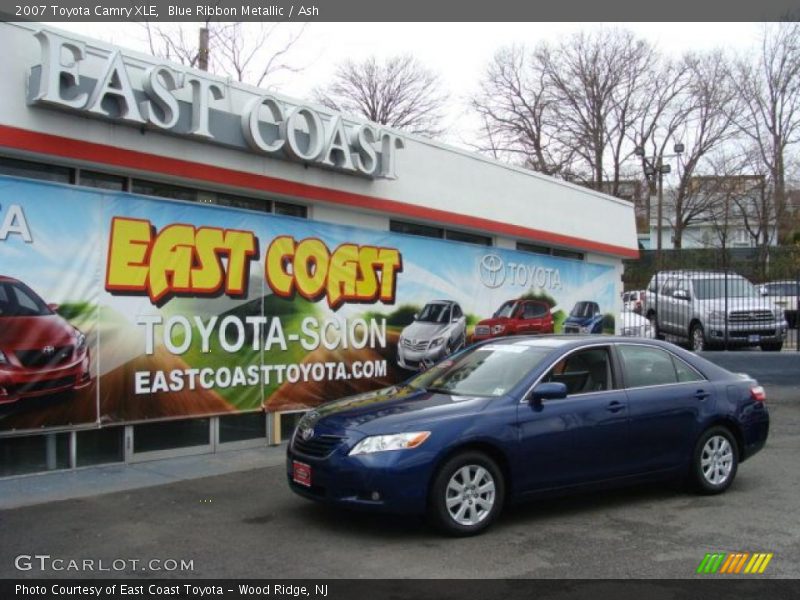 Blue Ribbon Metallic / Ash 2007 Toyota Camry XLE