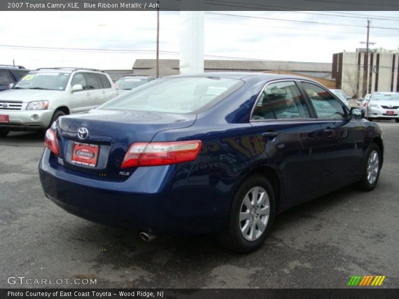 Blue Ribbon Metallic / Ash 2007 Toyota Camry XLE