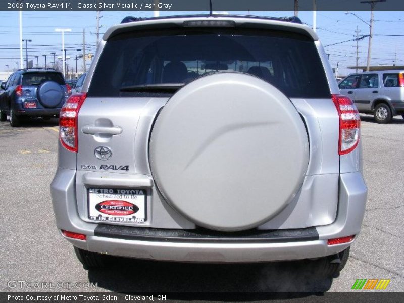 Classic Silver Metallic / Ash Gray 2009 Toyota RAV4 I4