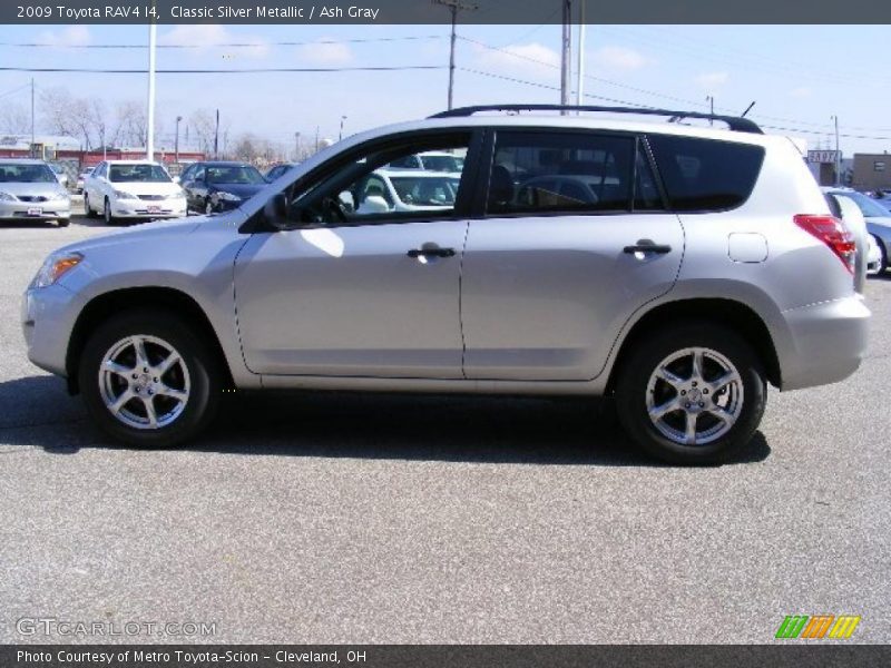 Classic Silver Metallic / Ash Gray 2009 Toyota RAV4 I4