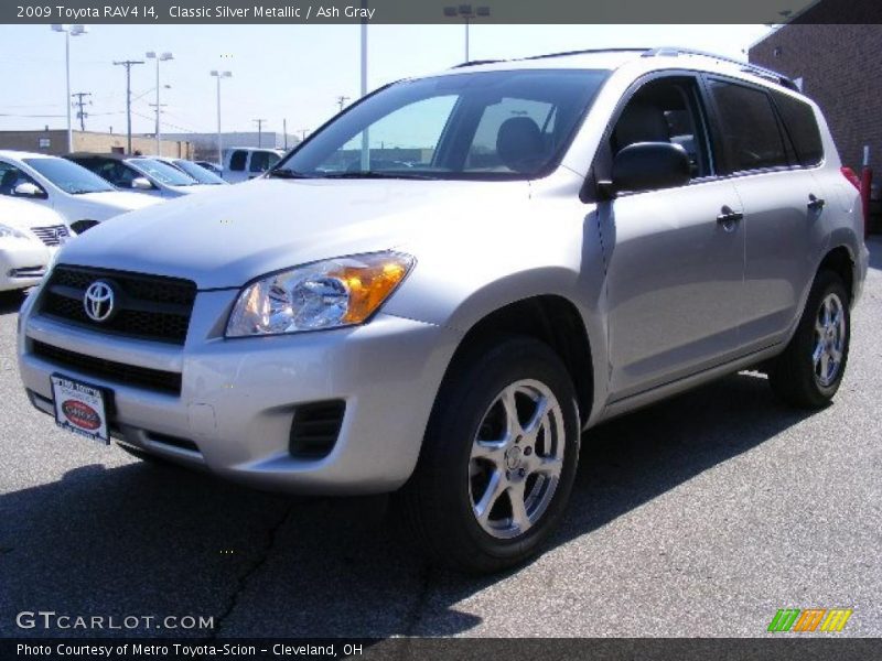 Classic Silver Metallic / Ash Gray 2009 Toyota RAV4 I4