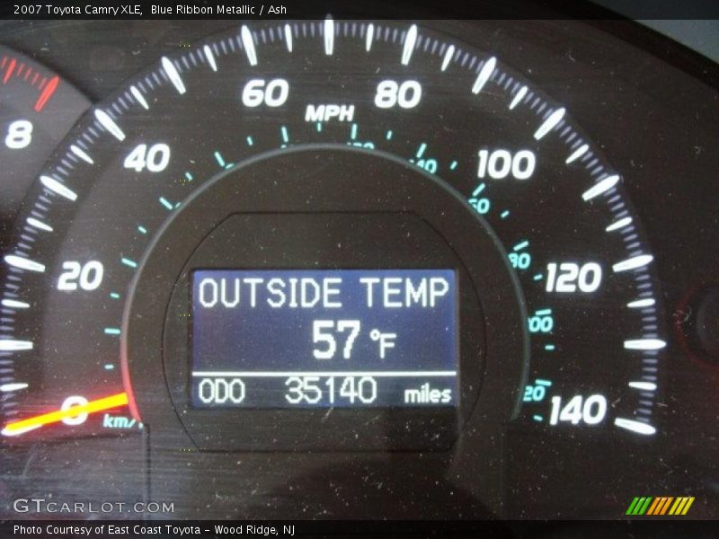 Blue Ribbon Metallic / Ash 2007 Toyota Camry XLE