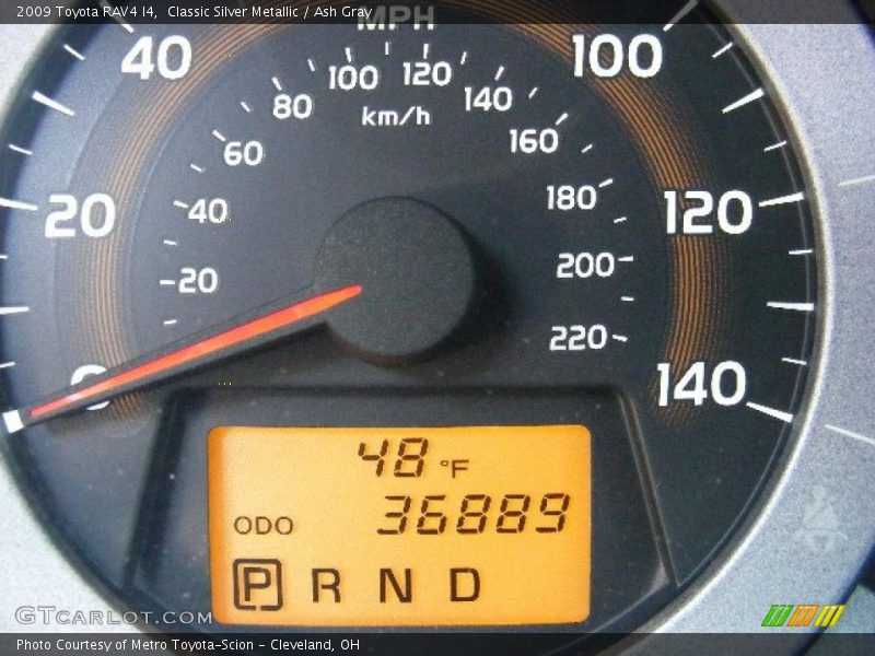 Classic Silver Metallic / Ash Gray 2009 Toyota RAV4 I4