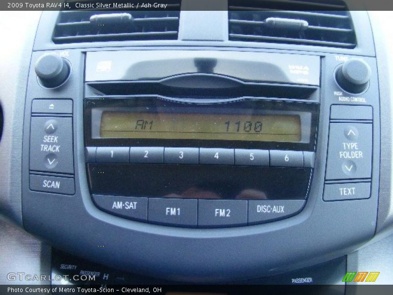 Classic Silver Metallic / Ash Gray 2009 Toyota RAV4 I4