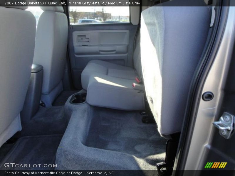 Mineral Gray Metallic / Medium Slate Gray 2007 Dodge Dakota SXT Quad Cab