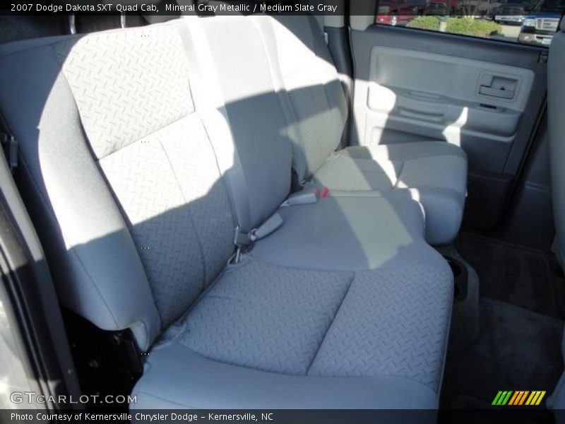 Mineral Gray Metallic / Medium Slate Gray 2007 Dodge Dakota SXT Quad Cab