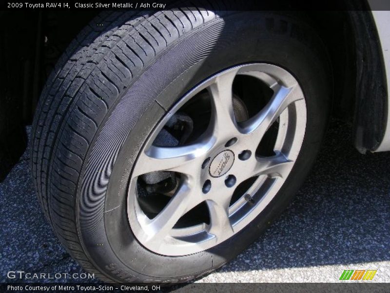 Classic Silver Metallic / Ash Gray 2009 Toyota RAV4 I4