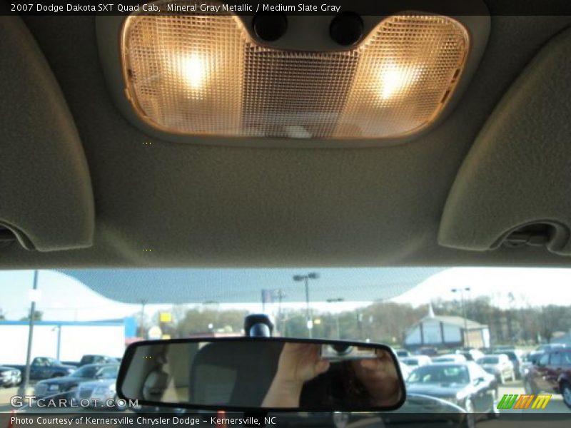Mineral Gray Metallic / Medium Slate Gray 2007 Dodge Dakota SXT Quad Cab