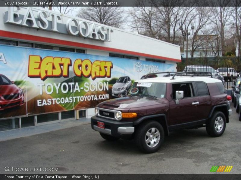 Black Cherry Pearl / Dark Charcoal 2007 Toyota FJ Cruiser 4WD