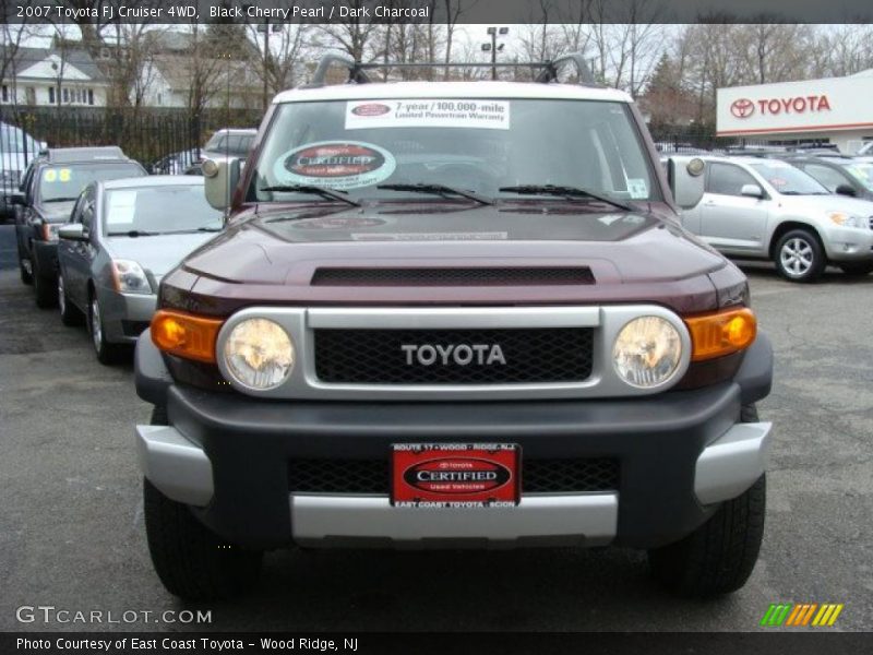 Black Cherry Pearl / Dark Charcoal 2007 Toyota FJ Cruiser 4WD