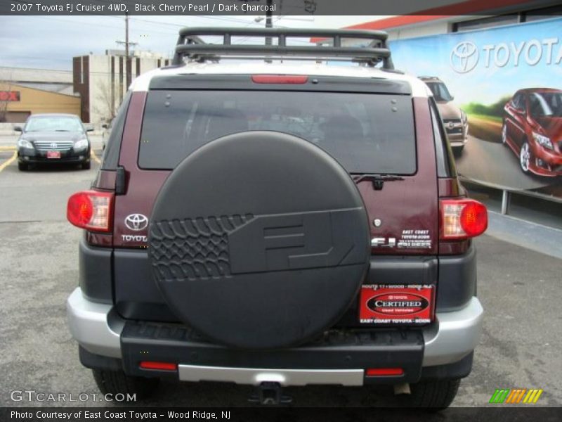 Black Cherry Pearl / Dark Charcoal 2007 Toyota FJ Cruiser 4WD