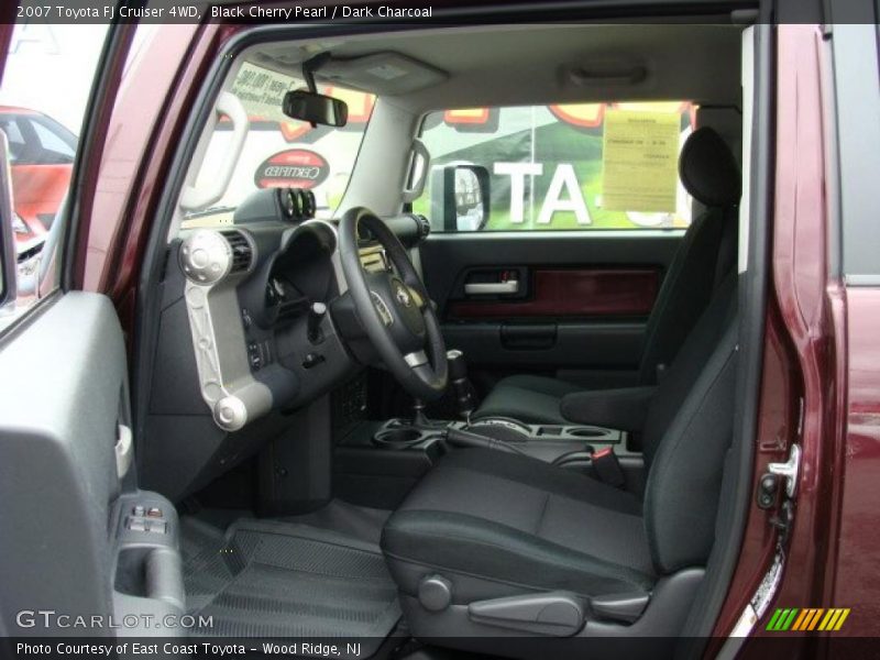 Black Cherry Pearl / Dark Charcoal 2007 Toyota FJ Cruiser 4WD