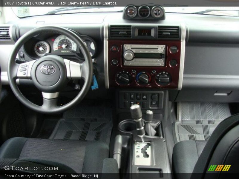 Black Cherry Pearl / Dark Charcoal 2007 Toyota FJ Cruiser 4WD