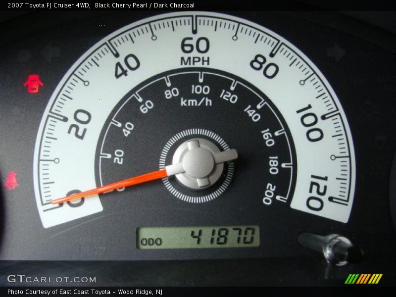 Black Cherry Pearl / Dark Charcoal 2007 Toyota FJ Cruiser 4WD