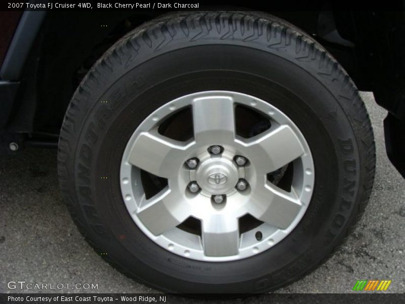 Black Cherry Pearl / Dark Charcoal 2007 Toyota FJ Cruiser 4WD