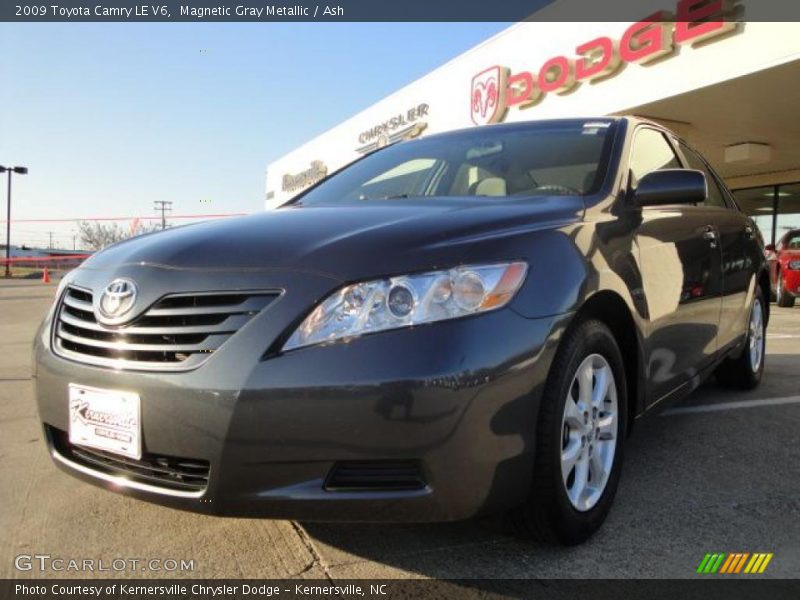 Magnetic Gray Metallic / Ash 2009 Toyota Camry LE V6