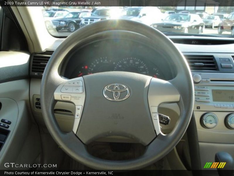 Magnetic Gray Metallic / Ash 2009 Toyota Camry LE V6