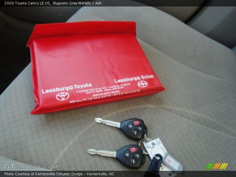 Magnetic Gray Metallic / Ash 2009 Toyota Camry LE V6