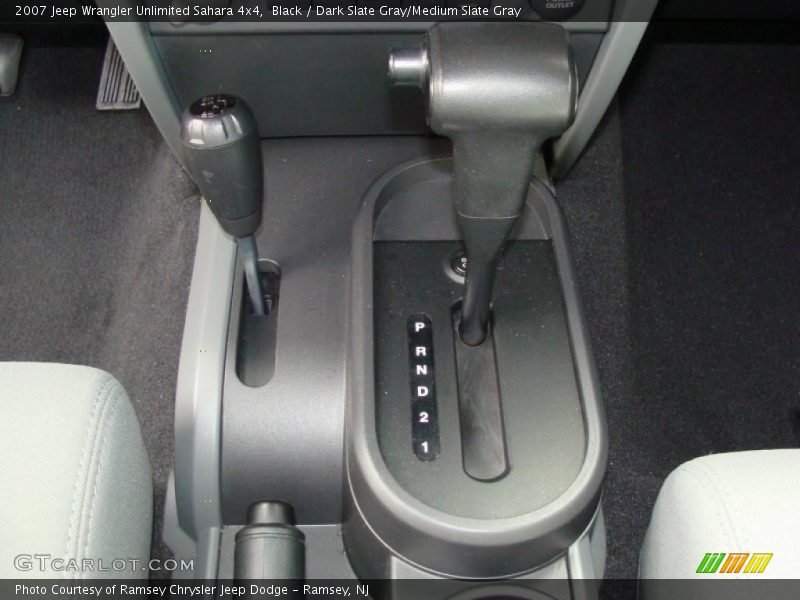 Black / Dark Slate Gray/Medium Slate Gray 2007 Jeep Wrangler Unlimited Sahara 4x4