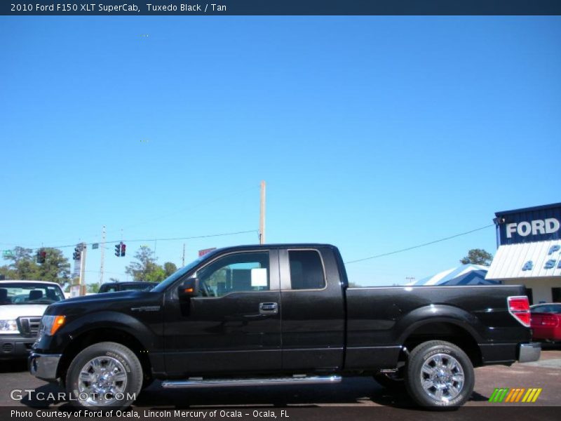 Tuxedo Black / Tan 2010 Ford F150 XLT SuperCab