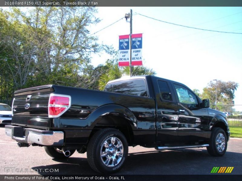 Tuxedo Black / Tan 2010 Ford F150 XLT SuperCab
