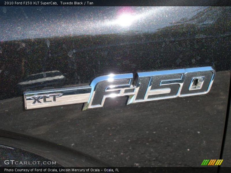 Tuxedo Black / Tan 2010 Ford F150 XLT SuperCab