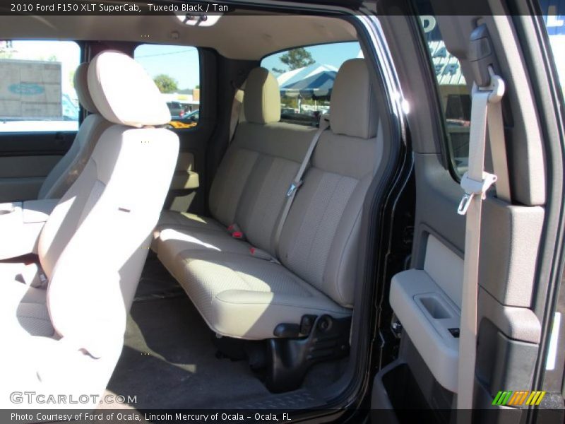 Tuxedo Black / Tan 2010 Ford F150 XLT SuperCab