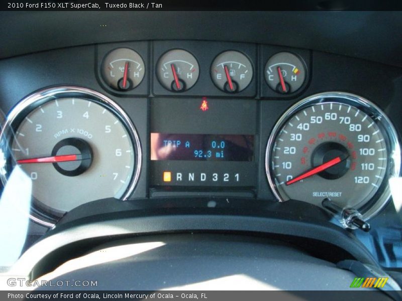 Tuxedo Black / Tan 2010 Ford F150 XLT SuperCab