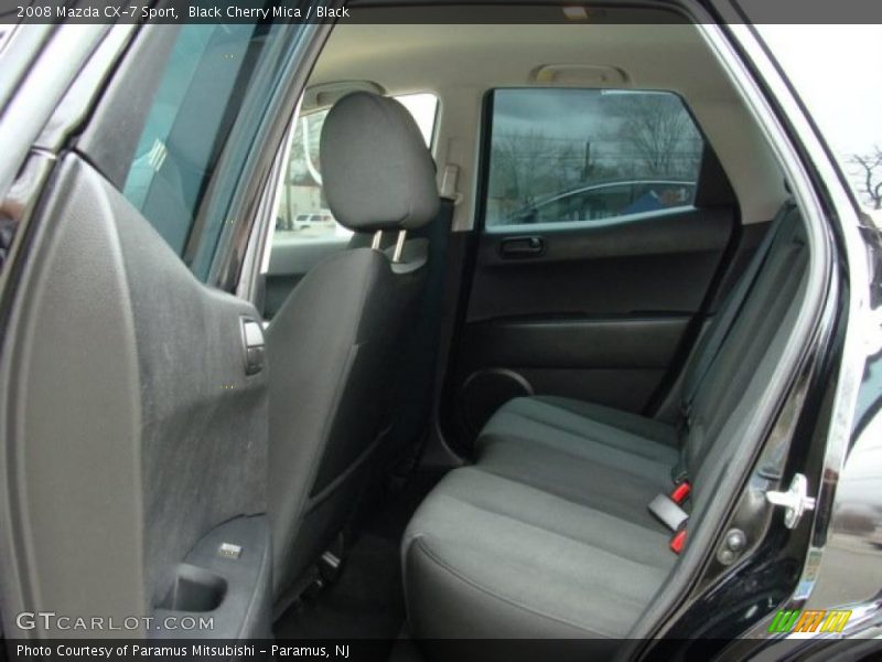 Black Cherry Mica / Black 2008 Mazda CX-7 Sport