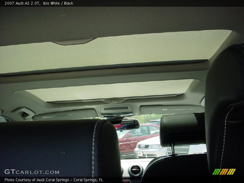 Ibis White / Black 2007 Audi A3 2.0T