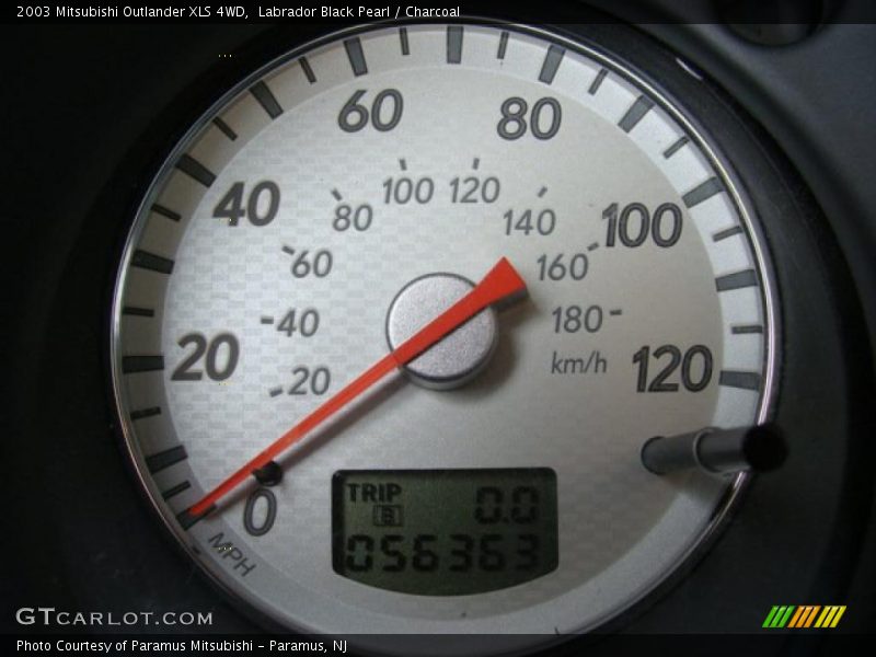 Labrador Black Pearl / Charcoal 2003 Mitsubishi Outlander XLS 4WD
