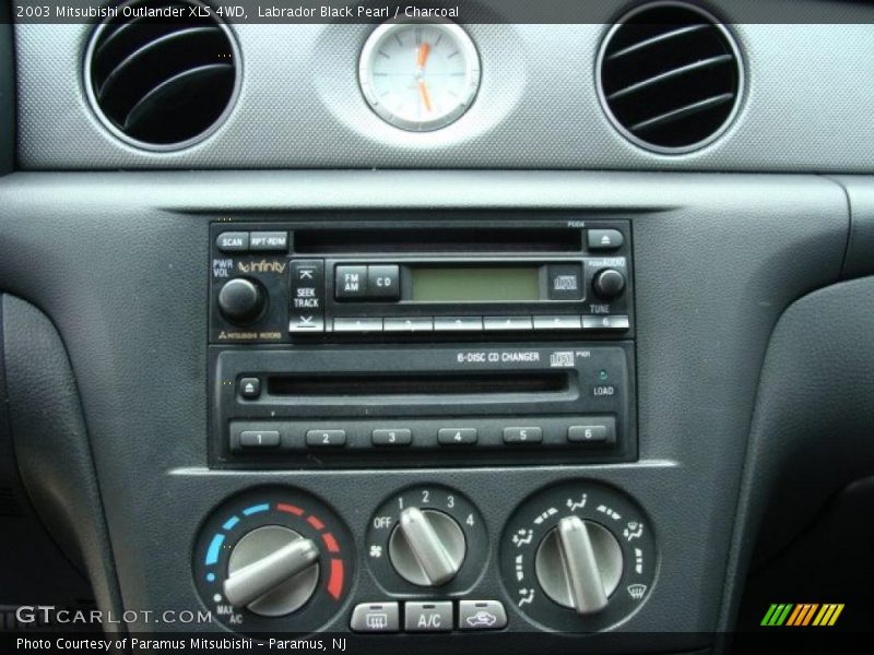 Labrador Black Pearl / Charcoal 2003 Mitsubishi Outlander XLS 4WD