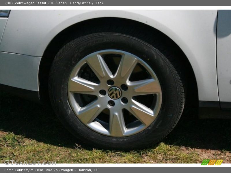 Candy White / Black 2007 Volkswagen Passat 2.0T Sedan
