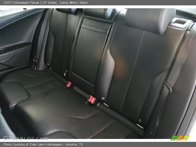 Candy White / Black 2007 Volkswagen Passat 2.0T Sedan