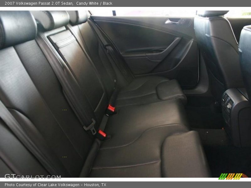 Candy White / Black 2007 Volkswagen Passat 2.0T Sedan