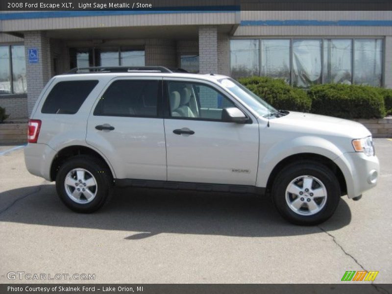 Light Sage Metallic / Stone 2008 Ford Escape XLT