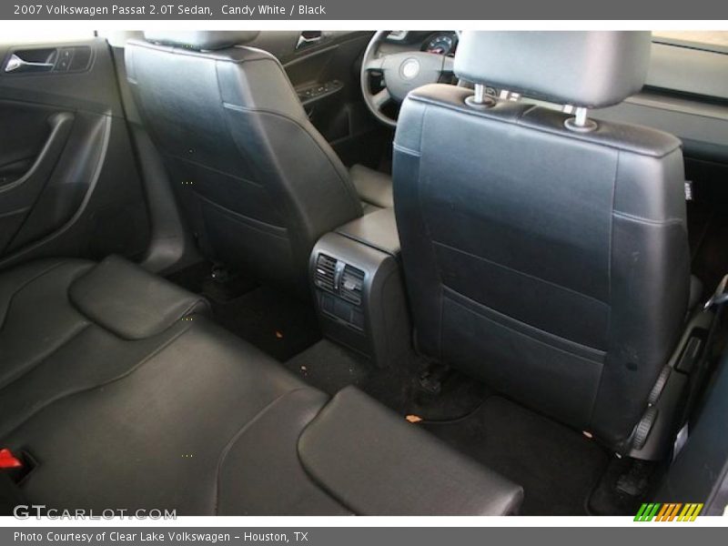 Candy White / Black 2007 Volkswagen Passat 2.0T Sedan