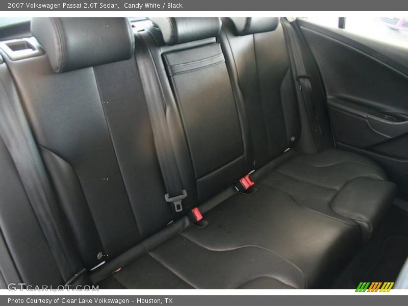 Candy White / Black 2007 Volkswagen Passat 2.0T Sedan