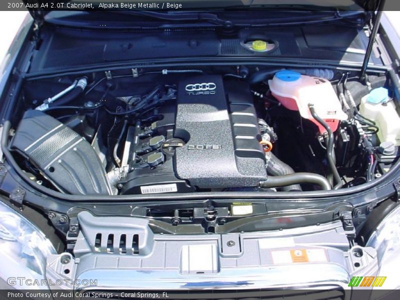 Alpaka Beige Metallic / Beige 2007 Audi A4 2.0T Cabriolet
