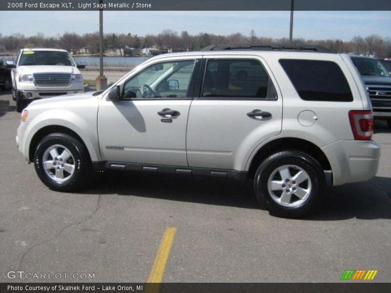 Light Sage Metallic / Stone 2008 Ford Escape XLT