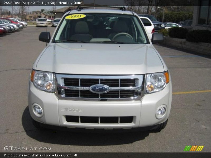 Light Sage Metallic / Stone 2008 Ford Escape XLT