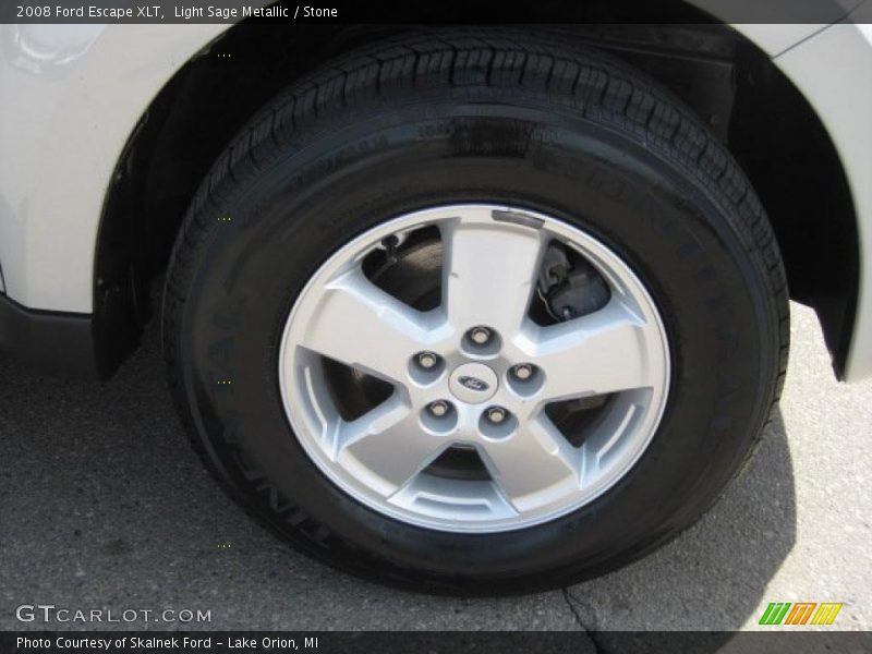 Light Sage Metallic / Stone 2008 Ford Escape XLT