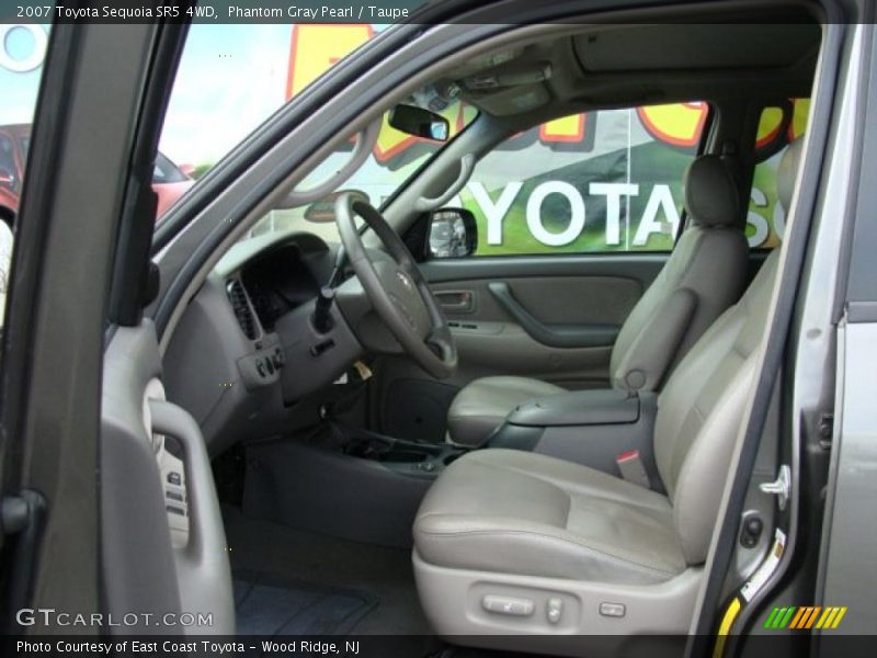 Phantom Gray Pearl / Taupe 2007 Toyota Sequoia SR5 4WD