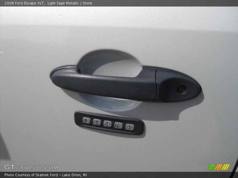 Light Sage Metallic / Stone 2008 Ford Escape XLT