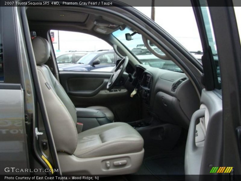 Phantom Gray Pearl / Taupe 2007 Toyota Sequoia SR5 4WD