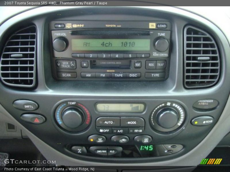 Phantom Gray Pearl / Taupe 2007 Toyota Sequoia SR5 4WD