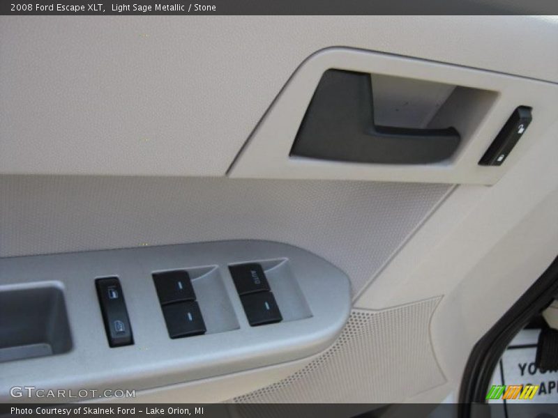 Light Sage Metallic / Stone 2008 Ford Escape XLT