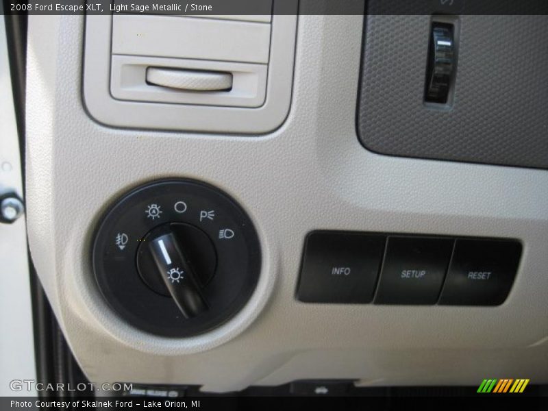 Light Sage Metallic / Stone 2008 Ford Escape XLT