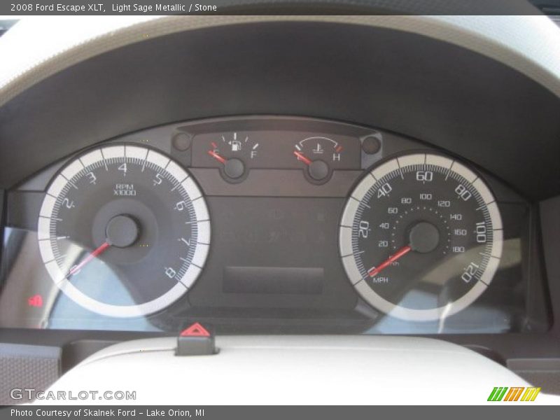 Light Sage Metallic / Stone 2008 Ford Escape XLT